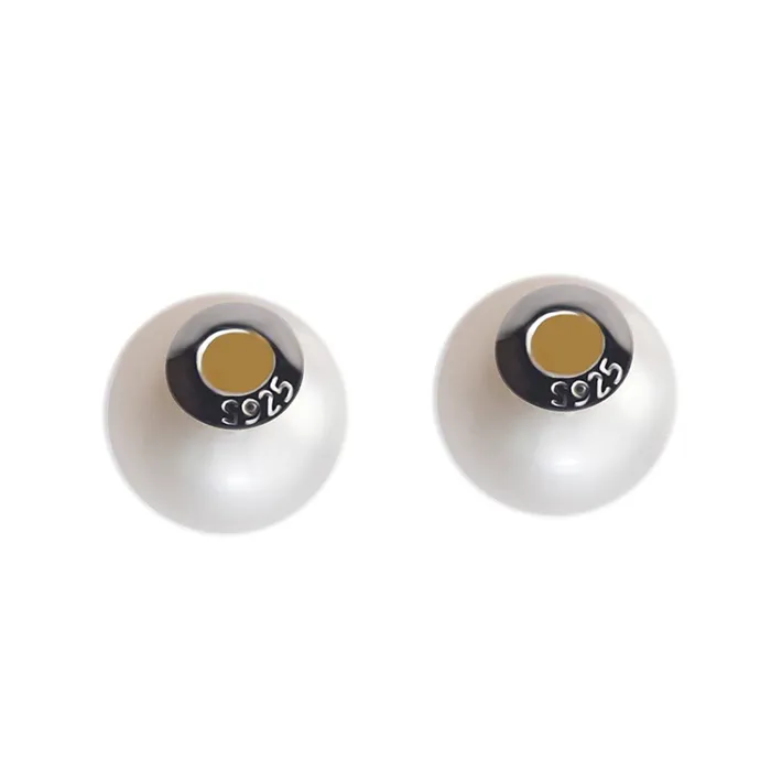 Pearly Lustre Earrings Elegant Freshwater Pearl Earrings WE00346 CELESTE