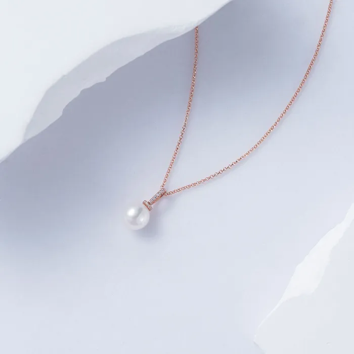 Pearly Lustre Necklaces Top Grade Edison Pearl Necklace WN00655