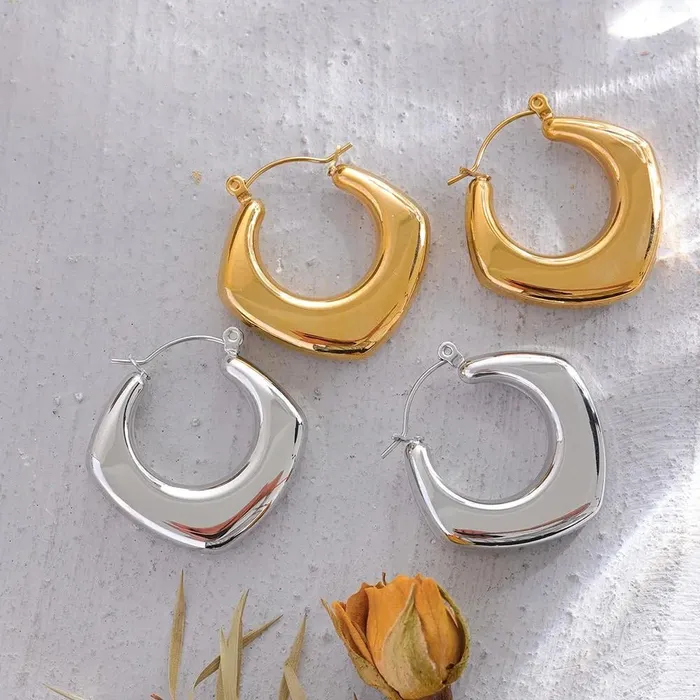 Earrings Aurora Arch Hoop Earrings Mabel Love Co