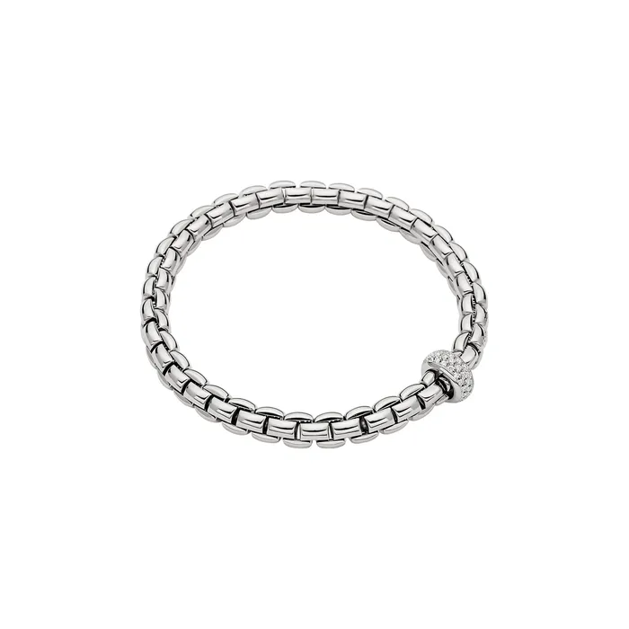 Bracelets International Diamond Center Fope EKA 18K Gold Diamond Bracelet 040CTW Size Medium Bracelets International Diamond Center Fope EKA 18K Gold Diamond Bracelet 040CTW Size Medium