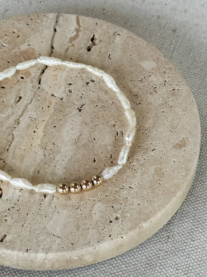 Natalie Borton Designs Bracelets Japanese Pearl Bracelet