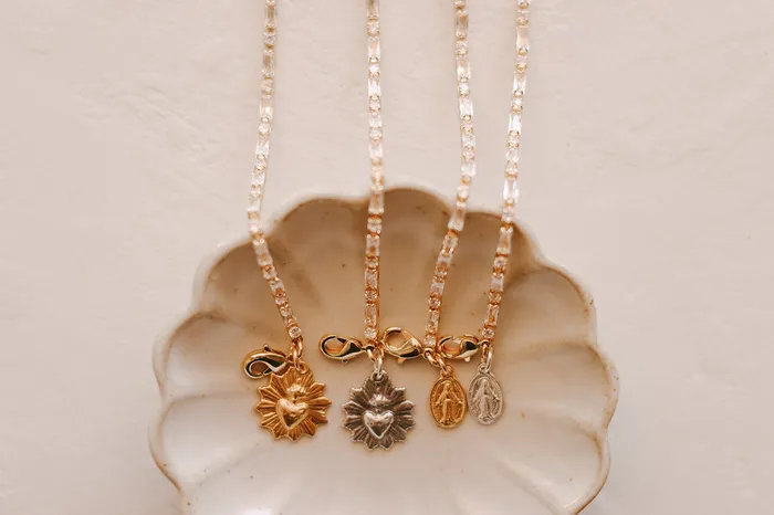 The Little Catholic Sacred Heart Tennis Bracelet Bracelets