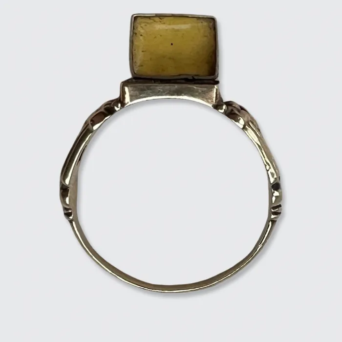 21stfinds Rings Victorian Love Hope Faith Ring with Hidden Compartment