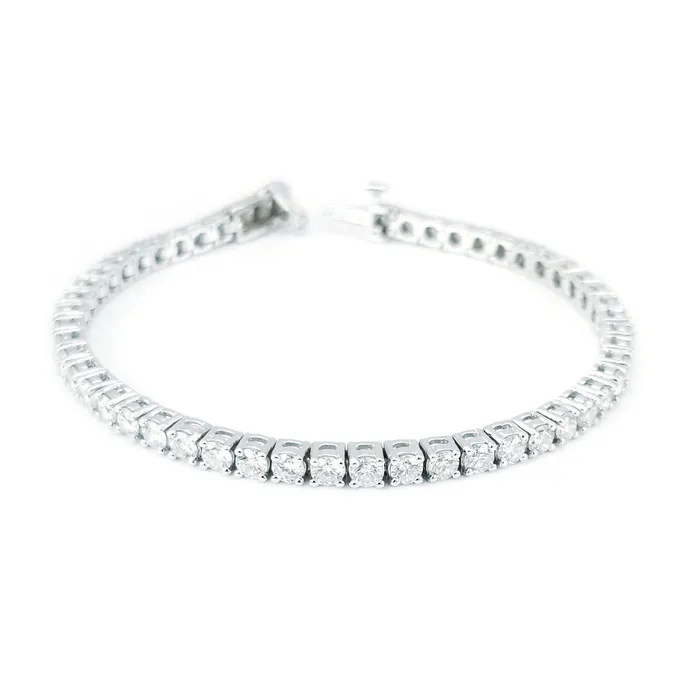342cttw Charles Colvard Moissanite Forever One Moissanite Tennis Bracelet deBebians Bracelets 342cttw Charles Colvard Moissanite Forever One Moissanite Tennis Bracelet deBebians Bracelets