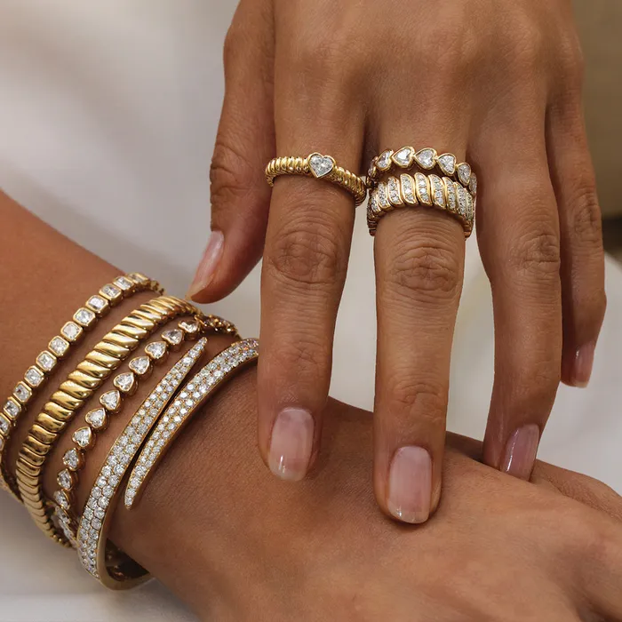 anitako Bracelets DIAMOND COIL BRACELET