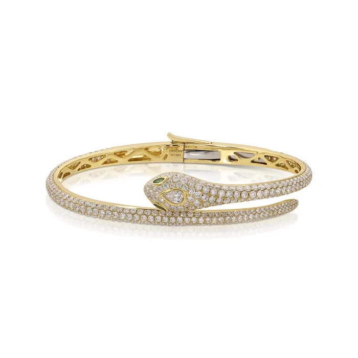 Bracelets anitako DIAMOND SNAKE COIL BRACELET