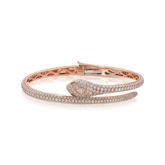 Bracelets anitako DIAMOND SNAKE COIL BRACELET