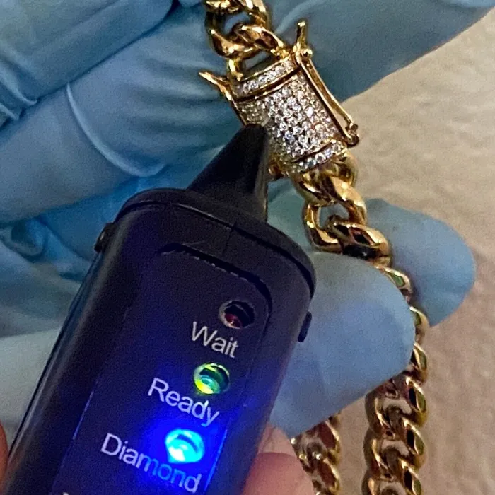 Harlem Bracelets 14K Gold Plated Stainless Steel Miami Cuban Bracelet Iced VVS D Moissanite Clasp 12MM 85 Harlem Bracelets 14K Gold Plated Stainless Steel Miami Cuban Bracelet Iced VVS D Moissanite Clasp 12MM 85