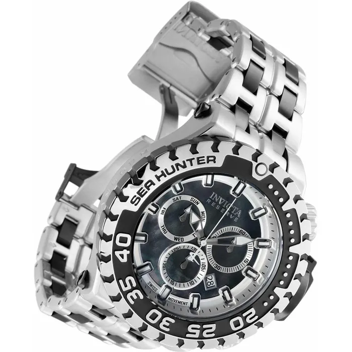 Invicta Invicta Mens Chronograph Watch Sea Hunter Two Tone Stainless Steel Bracelet 34591 Bracelets Invicta Invicta Mens Chronograph Watch Sea Hunter Two Tone Stainless Steel Bracelet 34591 Bracelets