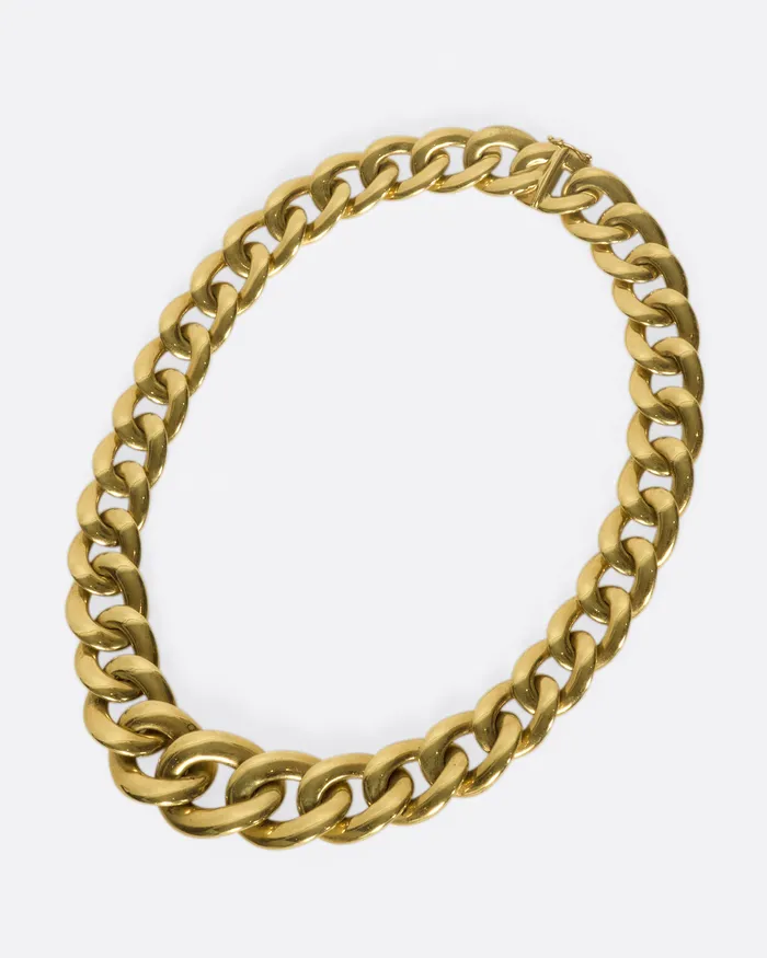 Necklaces SCOTT BASSOFF SANDY JACOBS ANTIQUES Large Curb Chain Necklace