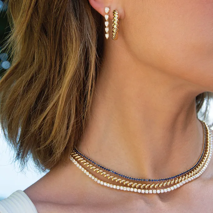 PreStyled Sets anitako GOLD COIL CHOKER