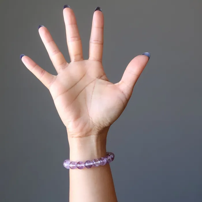 Satin Crystals Bracelets Ametrine Bracelet Amethyst Citrine Spiritual Confidence