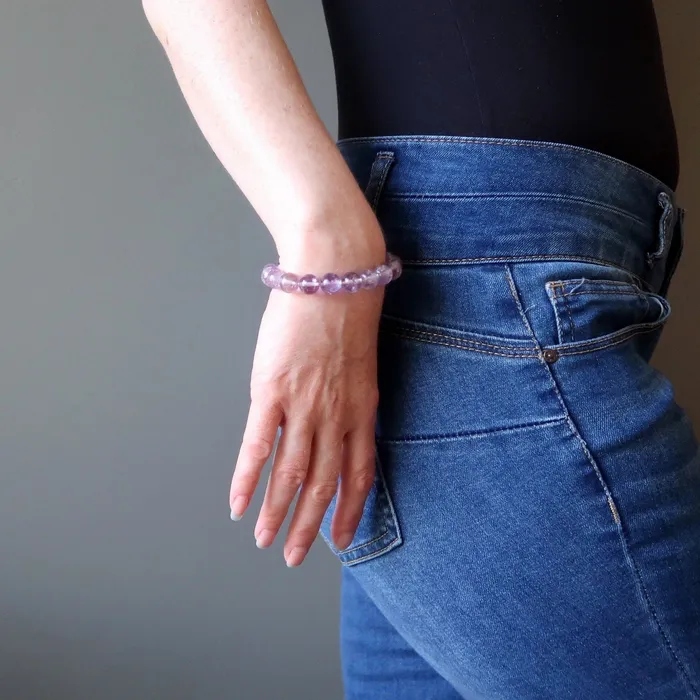 Satin Crystals Bracelets Ametrine Bracelet Amethyst Citrine Spiritual Confidence
