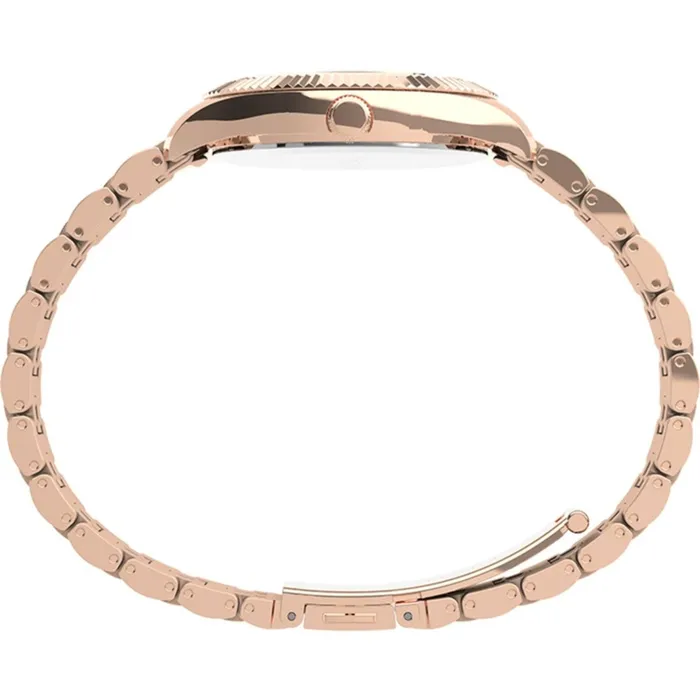 Timex Bracelets Timex Womens Watch Waterbury Pink Dial Rose Gold Steel Bracelet TW2U78400VQ Timex Bracelets Timex Womens Watch Waterbury Pink Dial Rose Gold Steel Bracelet TW2U78400VQ