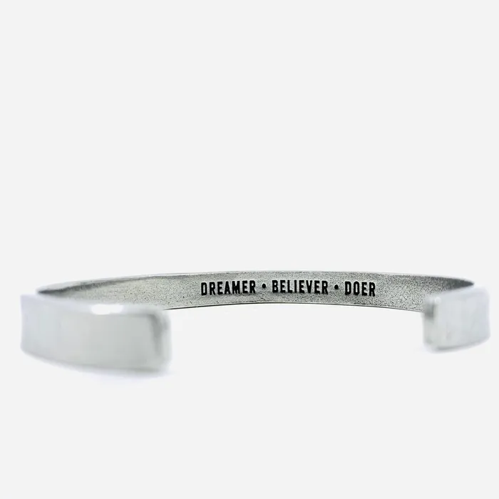 Whitney Howard Designs Bracelets Pewter Cuff Bracelet Changemaker