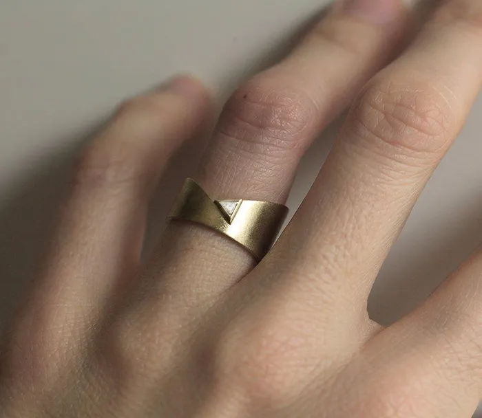 Capucinne Rings Diamond Ring Wedding Ring