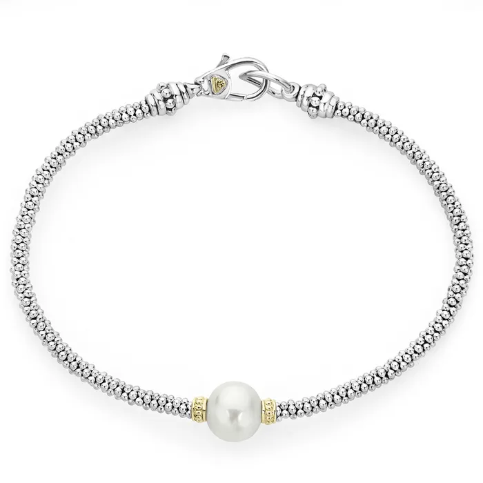 Luna Pearl Earrings and Bracelet Gift Set LAGOS Earrings Luna Pearl Earrings and Bracelet Gift Set LAGOS Earrings