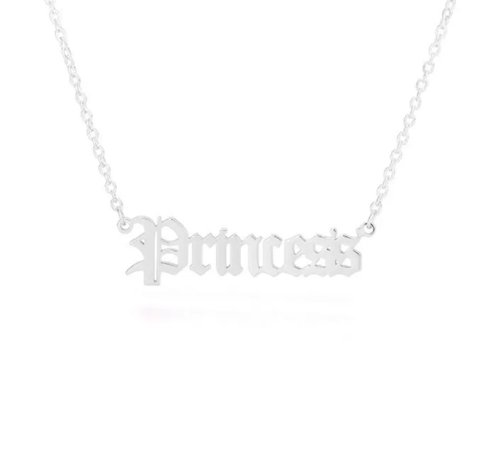 Old English Name Necklace Novalico Necklaces Old English Name Necklace Novalico Necklaces