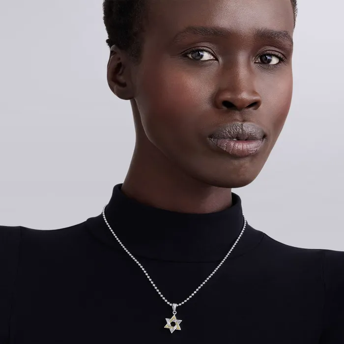 Rings LAGOS Anthem Small TwoTone Star of David Amulet